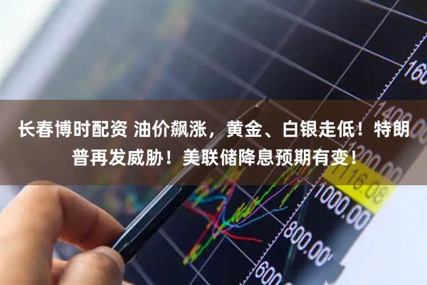 长春博时配资 油价飙涨，黄金、白银走低！特朗普再发威胁！美联储降息预期有变！